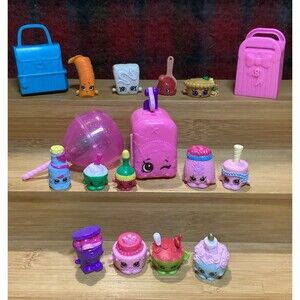 Shopkins Season 7, 8 & 10+ Figure Lot Of 14 Actual Pieces In Photos Moose Toys